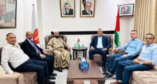 اللواء ناصر البوريني يستقبل معالي وزير الأوقاف والشؤون الدينية