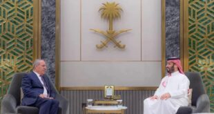 نائب الرئيس الفلسطيني حسين الشيخ يلتقي ولي العهد السعودي الأمير محمد بن سلمان في الرياض
