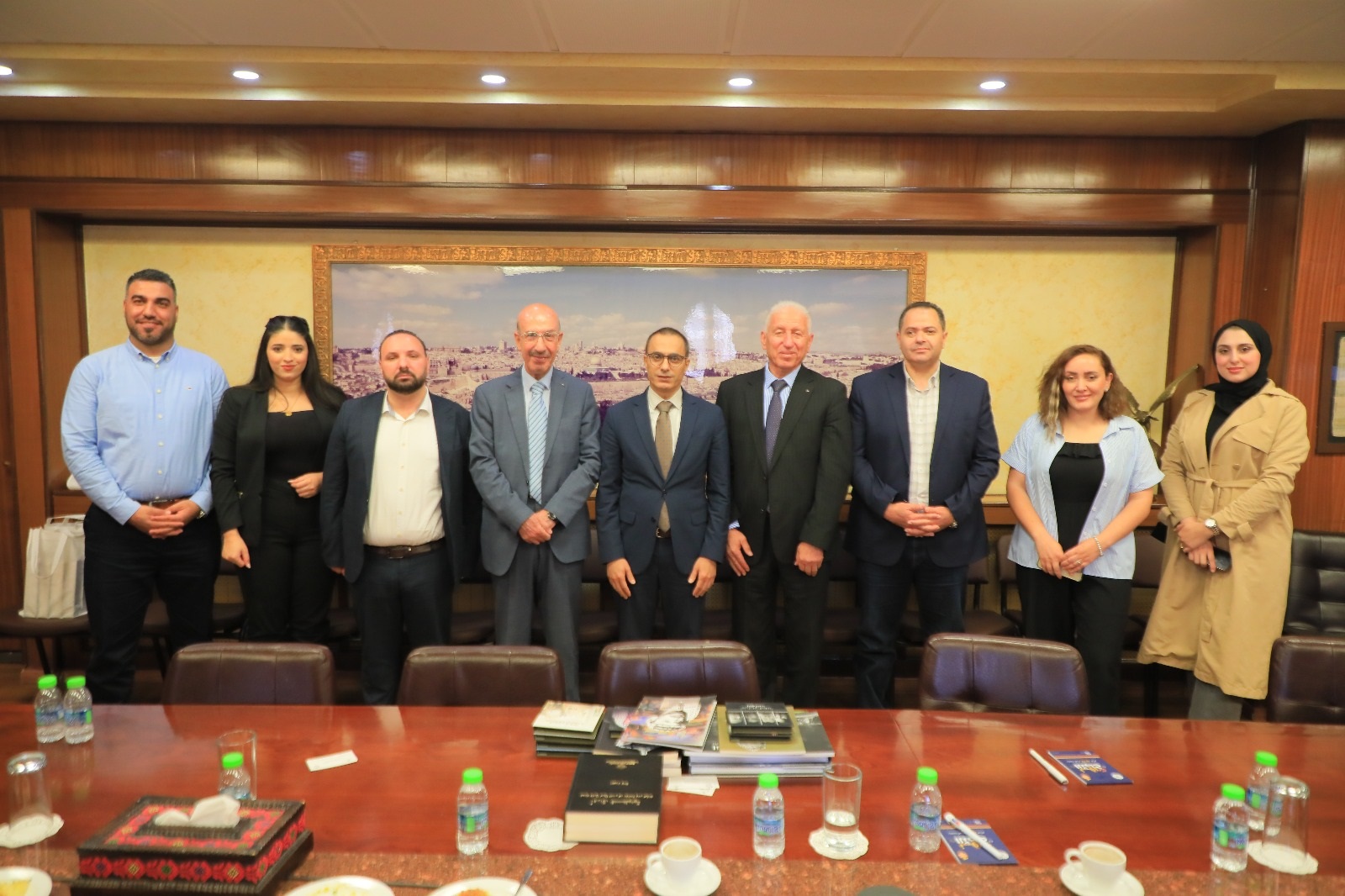 مؤسسة ياسر عرفات وجامعة النجاح تبحثان تعزيز التعاون المشترك