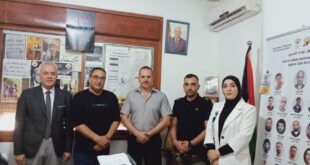 التوجيه السياسي والوطني يزور المؤسسات في طوباس