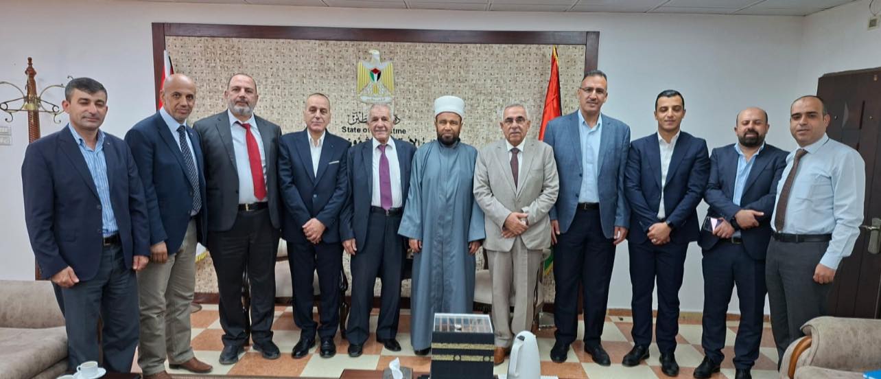 وزير الأوقاف يستقبل رئيس جمعية مدققي الحسابات ويبحثان التعاون في تطوير العمل المالي