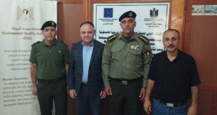 التوجيه السياسي في الخليل يواصل نشاطاته بالتعاون مع ‏مديرية البيئة