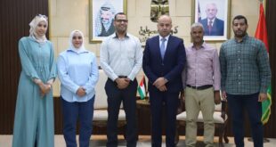 محافظ أريحا والأغوار يلتقي رئيس جمعية القمر الخيرية