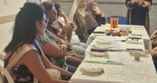 ورشة عن التطريز الفلاحي في جمعية أمنية في الرملة