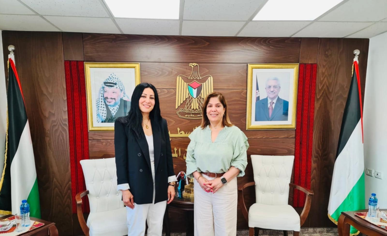 تطوع للأمل تبحث مع وزيرة شؤون المرأة التعاون والعمل المشترك وتشيد بإنجازاتها على الصعيدين الوطني والدولي