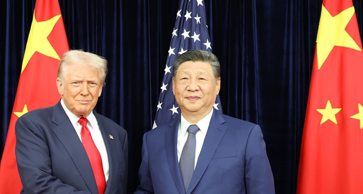 الرئيس شي يقول إن تنمية الصين تتماشى مع رؤية ترامب في "جعل أمريكا عظيمة مجددا"