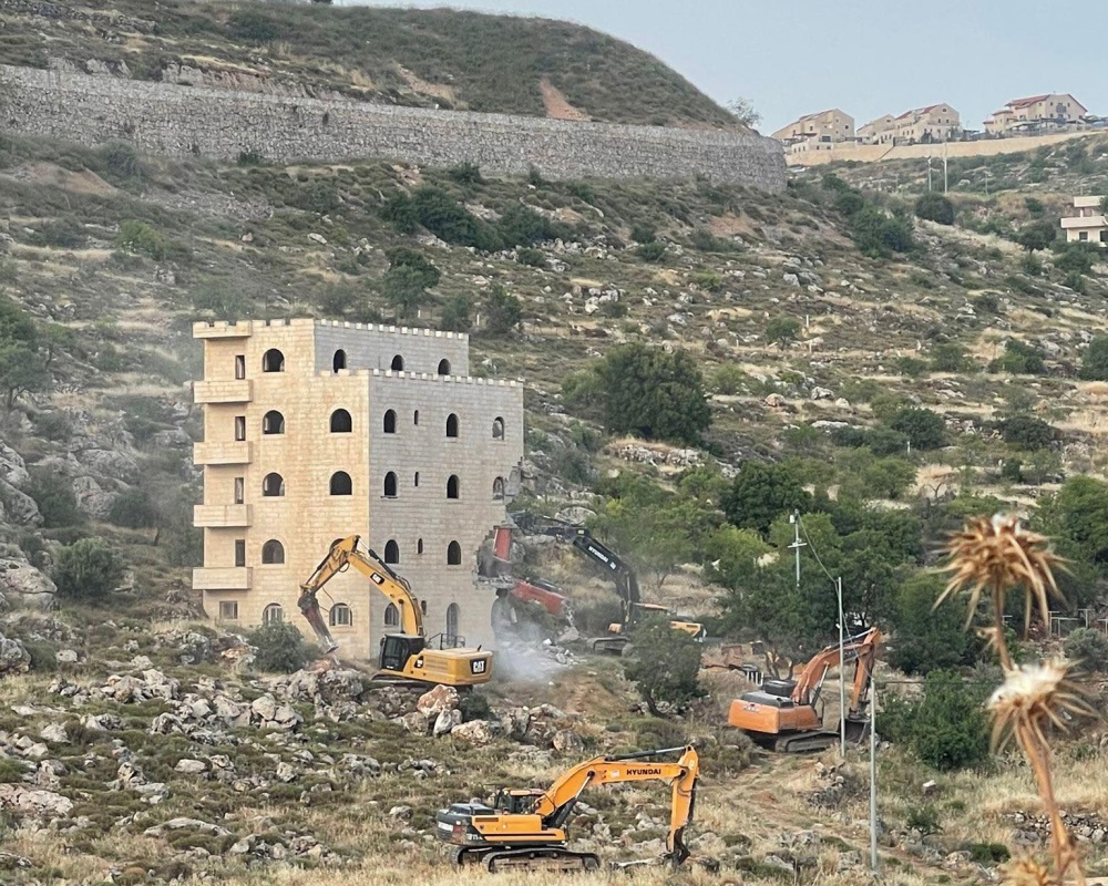 الاحتلال يهدم منزلين في مرج غزال شمال أريحا