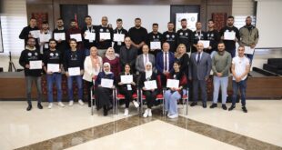 المدرسة الوطنية الفلسطينية للإدارة تختتم الورشة التدريبية للمجلس الوطني الشبابي الفلسطيني
