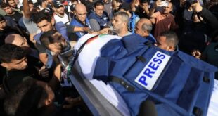 نقابة الصحفيين الفلسطينيين : الاحتلال ارتكب في غزة أكبر جريمة إبادة إعلامية بتاريخ الإنسانية