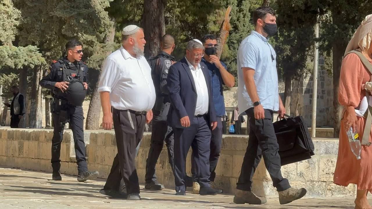 الأردن يدين اقتحام بن غفير للمسجد الأقصى