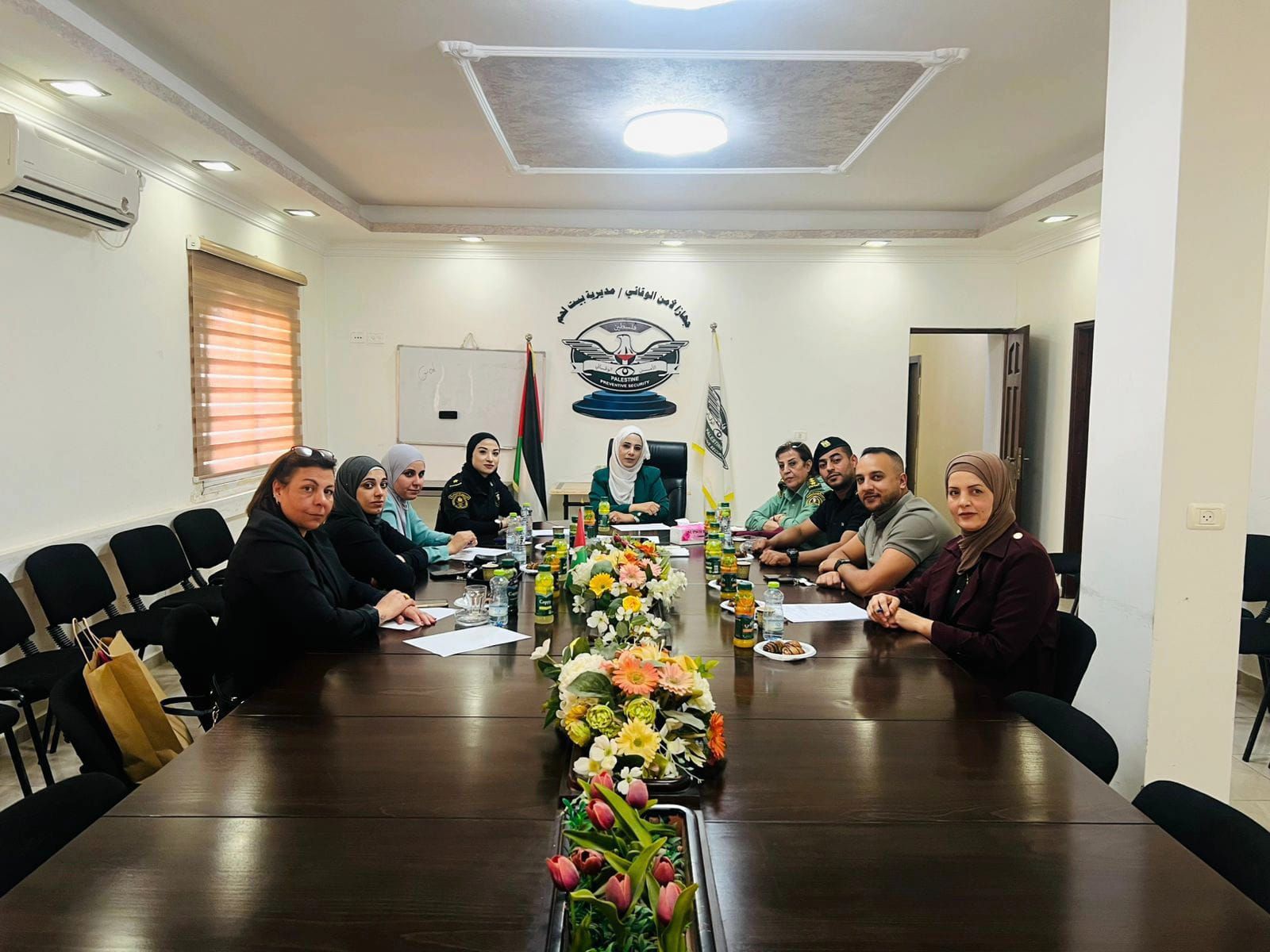 التوجيه السياسي والوطني في بيت لحم يشارك في اجتماع لجنة النوع الاجتماعي