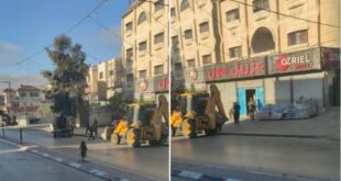 قوات الاحتلال تجبر أصحاب المحال التجارية على إغلاق أبوابها في حوارة جنوب نابلس