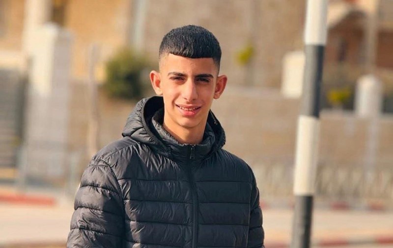 استشهاد الفتى يامن حامد برصاص الاحتلال في سلواد شرق رام الله