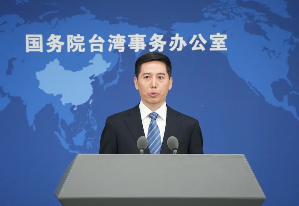 مؤتمر صحفي، قال بنغ تشينغ أن، المتحدث باسم مكتب شؤون تايوان التابع لمجلس الدولة الصيني