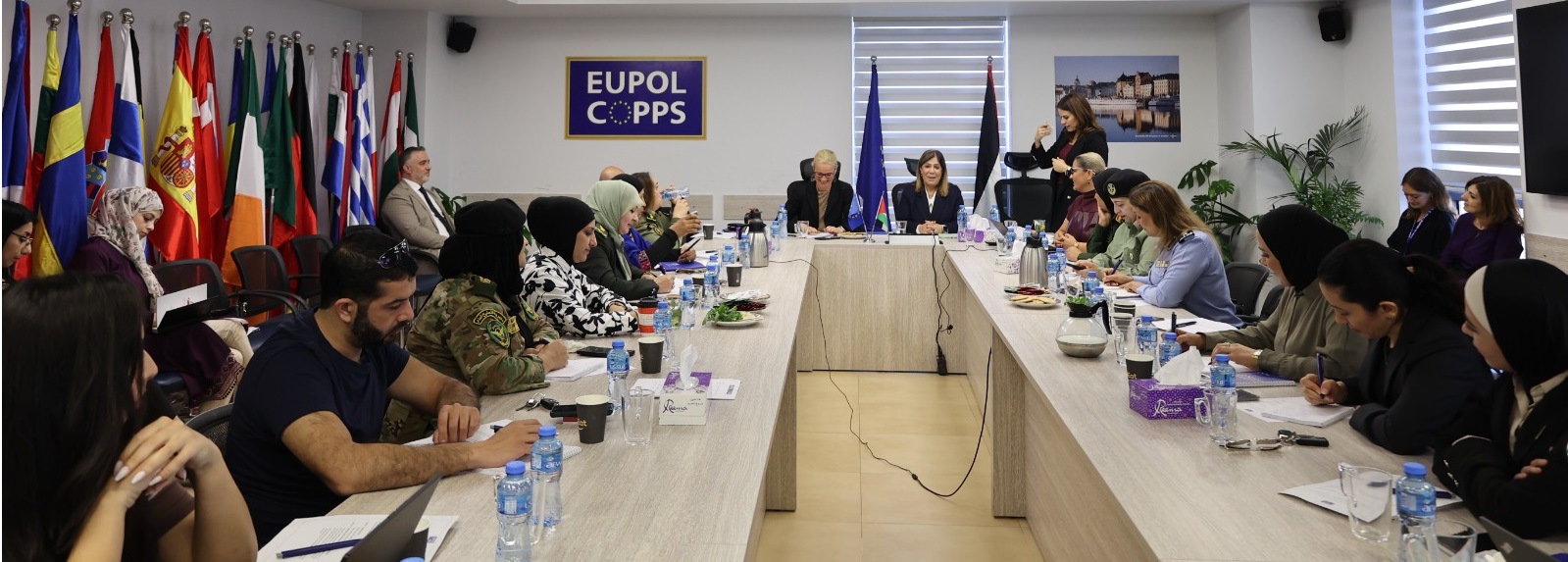 منى الخليلي : نشيد في جهود بعثة الاتحاد الأُوروبي لدعم الشرطة الفلسطينية وسيادة القانون