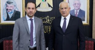وزير الداخلية اللواء زياد هب الريح يبحث مع القنصل الفرنسي تعزيز التعاون