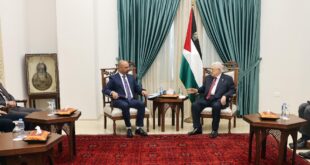 الرئيس محمود عباس يستقبل وفدا من اتحاد المقاولين الفلسطينيين