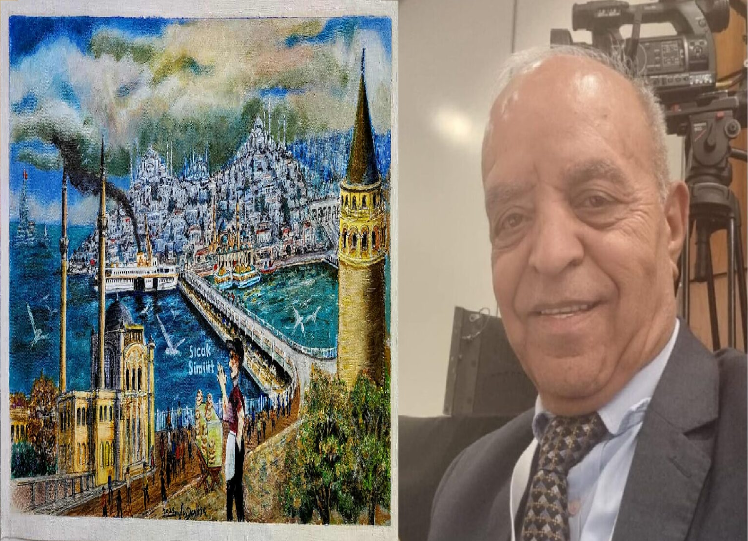 إسطنبول… حين روى البحرُ حكاية القلبين ، ريشةُ المهندس محمد الدغليس وقلمُ المؤرخ وليد العريض