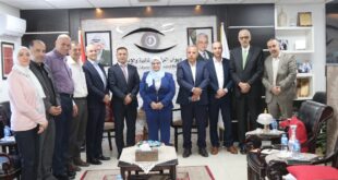 وفد من شخصيات مدينة نابلس يزور ديوان الرقابة المالية والإدارية