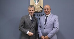 وزير الثقافة عماد حمدان يستقبل السفير الإيرلندي لدى فلسطين فيليم مكلوفلين