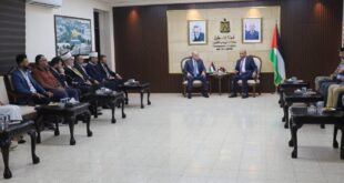 محافظ اريحا والاغوار يلتقي مستشار الرئيس للشؤون الدينية محمود الهباش