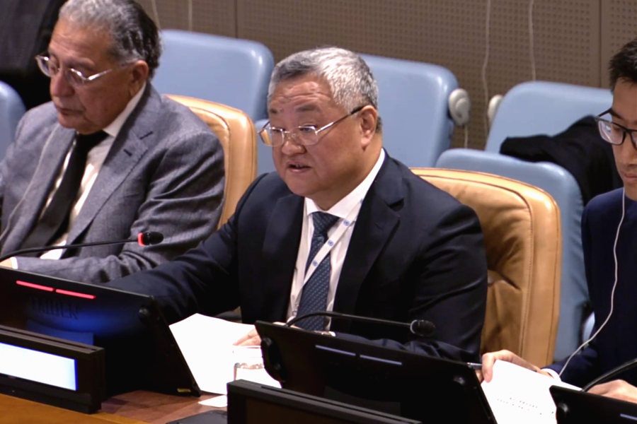 بعثة الصين لدى الأمم المتحدة تعقد اجتماعا لإحياء الذكرى الثمانين لاستعادة تايوان