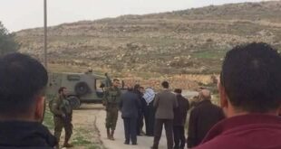 مستوطنون يعتدون على قاطفي الزيتون في دير نظام شمال رام الله