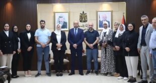 محافظ أريحا والأغوار يستقبل مسؤولة وحدة النوع الاجتماعي في جهاز المخابرات