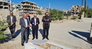 بتوجيهات من الرئيس محمود عباس ، بدء التحضيرات لترميم مقبرة الشهداء وإعادة الحياة إلى مخيم اليرموك