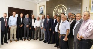 اللواء الخطيب يستقبل وفداً من فعاليات طوباس والأغوار الشمالية برئاسة المحافظ الأسعد