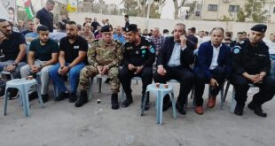 المفوض السياسي العام يقدم واجب العزاء في شهيد الواجب الوطني الرائد لؤي جعفر