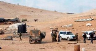 الاحتلال يداهم خيام المواطنين شرق طوباس