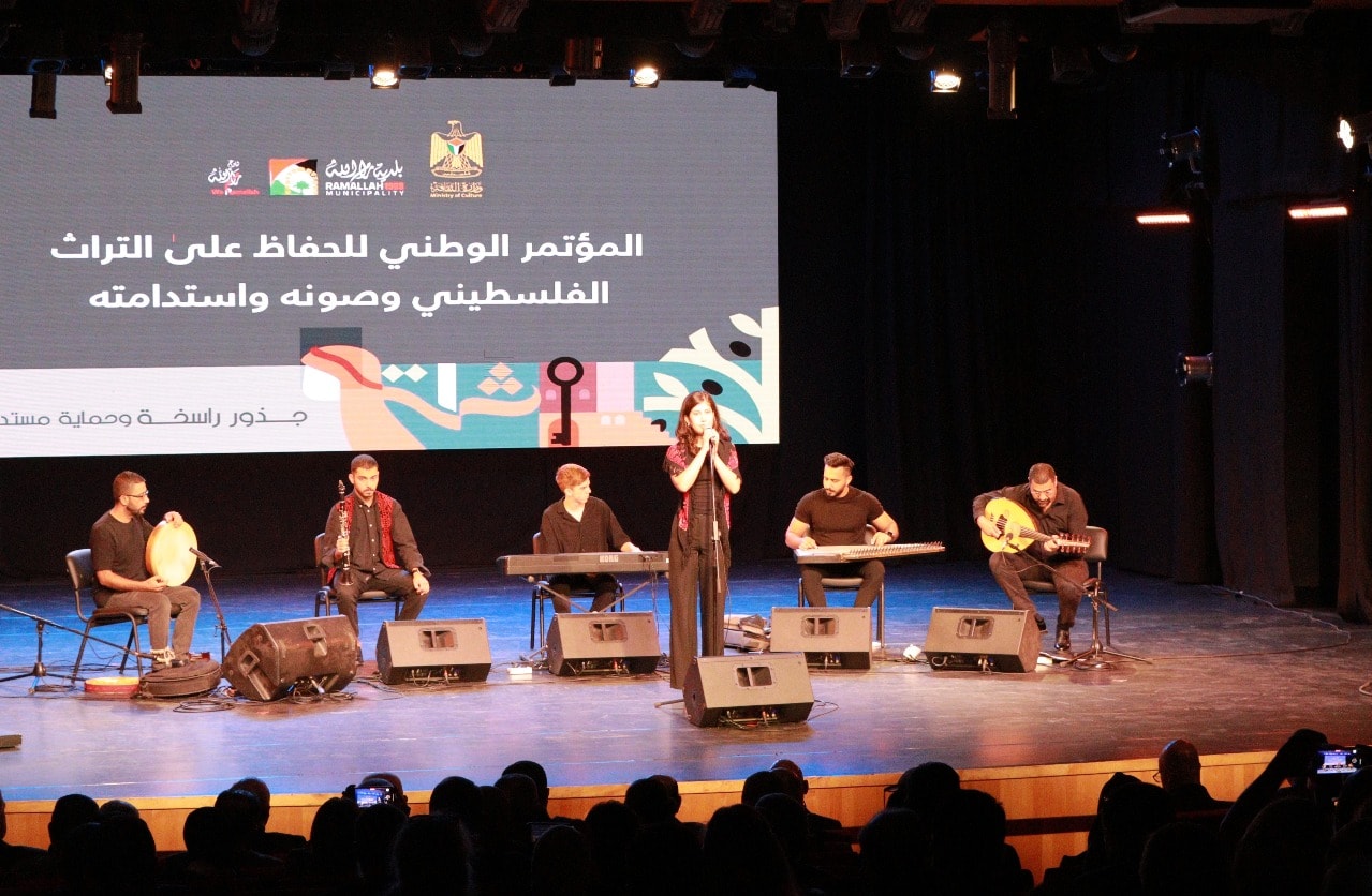 افتتاح فعاليات يوم التراث الفلسطيني