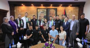 التوجيه السياسي يشارك في استقبال بعثة المنتخب الفلسطيني ‏للمواي تاي في أريحا والأغوار