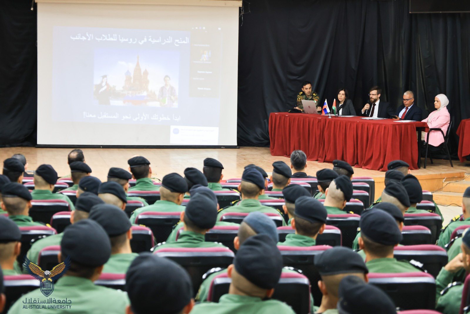جامعة الاستقلال والمركز الروسي للعلوم والثقافة " البيت الروسي " تنظمان يوماً مفتوحاً للتعريف بالمنح الدراسية الروسية