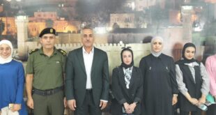 التوجيه السياسي يلتقي جهاز المخابرات العامة ضمن برنامج تدريب طالبات قسم العلوم السياسية بجامعة الخليل