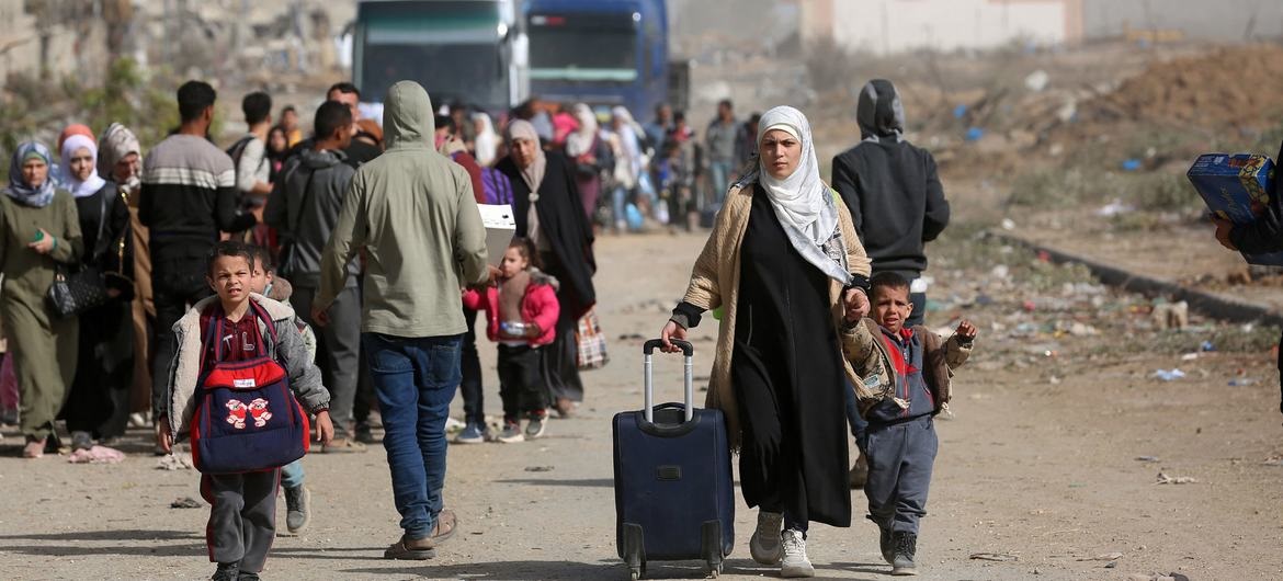 الأونروا : عشرات آلاف الفلسطينيين يواجهون نزوحا متكررا في غزة