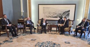 الصين : وفد حركة فتح يلتقي المبعوث الصيني الخاص للشرق الأوسط في بكين