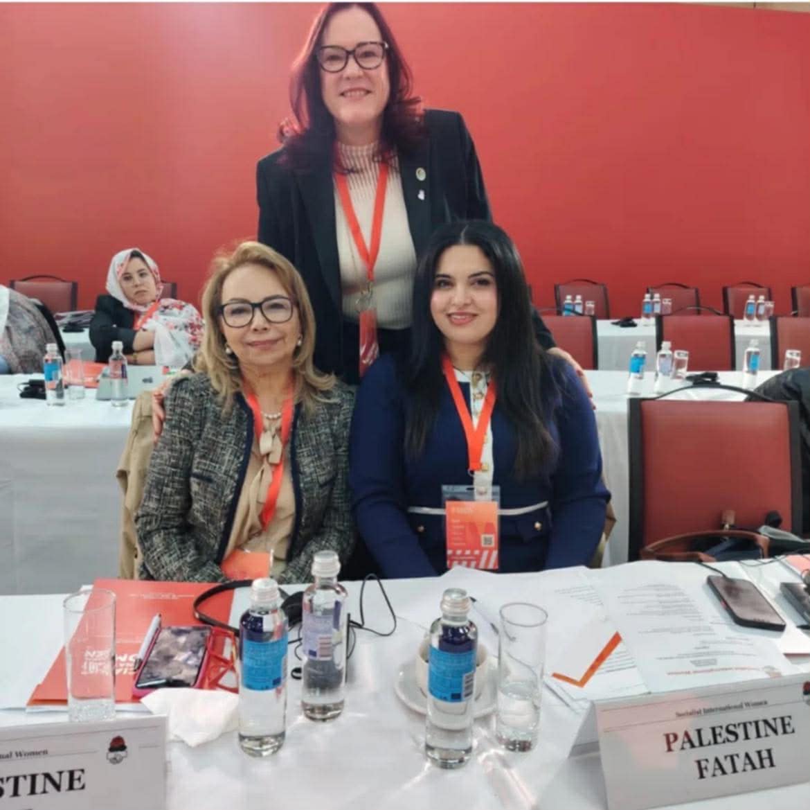 خلال مداخلتها امام مجلس الاشتراكية الدولية ، د. سلمى البزري : الاحزاب الاشتراكية لتكثيف حملات الدعم والمناصرة للمرأة الفلسطينية