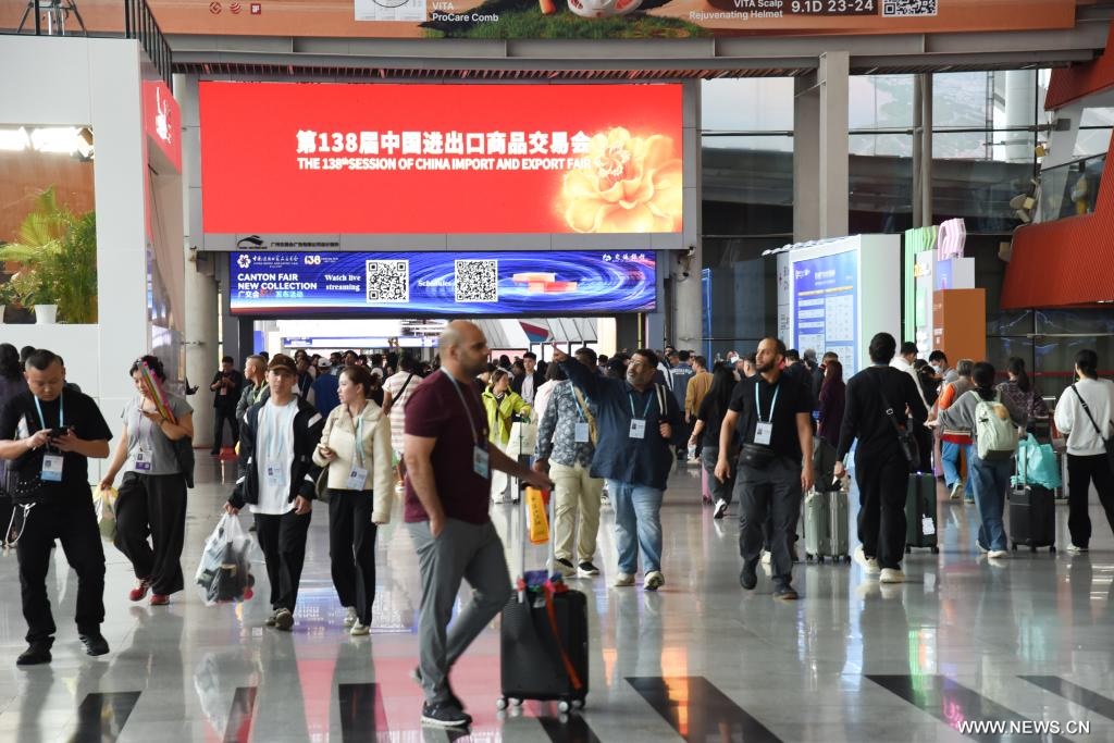 الصين : معرض كانتون الـ138 يسجل صفقات تصدير مبدئية بقيمة 25.65 مليار دولار أمريكي