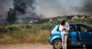 مستوطنون يحرقون أشجار زيتون في مجدل بني فاضل جنوب نابلس