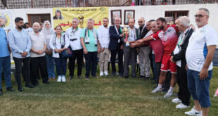 السفير محمد الأسعد في كأس الرئيس ياسر عرفات : رسالة من شباب فلسطين ولبنان إلى الاحتلال