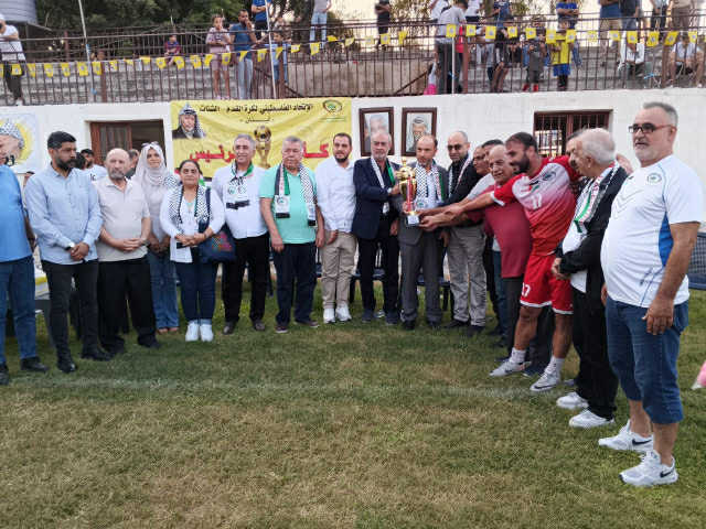 السفير محمد الأسعد في كأس الرئيس ياسر عرفات : رسالة من شباب فلسطين ولبنان إلى الاحتلال