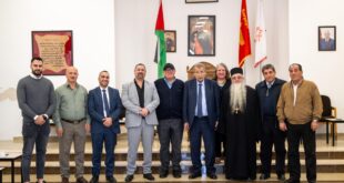 رمزي خوري يزور كنيسة السريان الأرثوذكس ويلتقي رئيس دير الأرمن والجمعية الخيرية الوطنية الأرثوذكسية