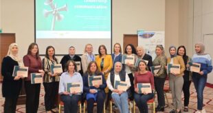 وزارة شؤون المرأة وممثلية جمهورية ليتوانيا تختتمان ورشة تدريبية متخصصة في الاتصال القيادي وفن الإلقاء للمهنيات