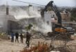 الاحتلال يهدم منشأة زراعية ويجرف أراض في بدرس غرب رام الله
