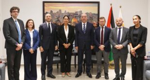 حسين الشيخ يستقبل وفداً من الحزب الاشتراكي الأوروبي