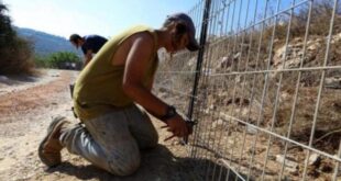 سياج استيطاني يهدد بفصل تجمعات فصايل وعزل سكانها