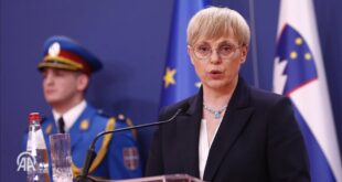 رئيسة سلوفينيا : لن نسمح لإسرائيل بالقضاء على الدولة الفلسطينية