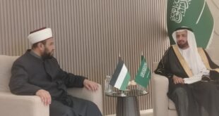 وزير الأوقاف محمد مصطفى نجم يوقع بروتوكول الحج مع وزير الحج السعودي لموسم حج 1447هـ